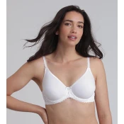 PLAYTEX UNDERWIRE PADDED BRA - Womens bra with underwire - white