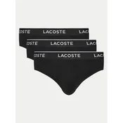 Lacoste Komplet spodnjih hlač slip? 8H1293 Črna