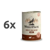 WolfPack Adult - jagnjetina 6 x 400 g