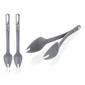 Kuharske klešče 32 cm najlon Culinaria Grey