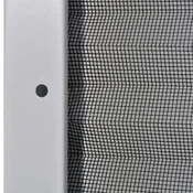 Plisirani Zaslon Protiv Insekata za Prozore Aluminijski 120x120 cm