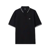 ARMANI EXCHANGE Majica črna/bela