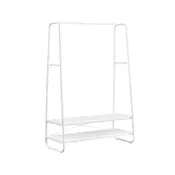 Songmics Oblečni regal 45x100x160 cm bel