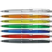Kemični svinčnik, 0,5 mm, stiskalni mehanizem, ohišje pisala v različnih barvah, SCHNEIDER K20 Icy, moder, 20 kosov