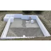 Bazen od stiropor bloka 6x3x1.5m (pravougaoni oblik)