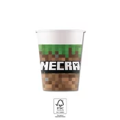 Procos Papirnati kozarci Minecraft 200ml 8 kosov