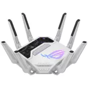 ASUS ROG Rapture GT-BE19000AI Tri-band WiFi 7 (802.11be) gaming usmerjevalnik, AiMesh kompatibilen - 90IG09S0-MO9A0V
