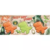 Chlapu Chlap Dinosaurs šumeče kroglice za kopel za otroke 3x70 g