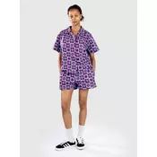 Santa Cruz Sun Daze Strip Shirt purple sun daze