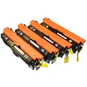 Komplet 4 tonerjev FENIX H-CF360XBk + CF361XC + CF362XY + CF363XM za HP LaserJet M553, M577, Enterprise M552dn nadomeščajo tonerje HP 508X