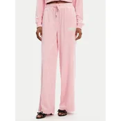 Juicy Couture Spodnji del trenirke Regan JCWBJ125335 Roza Wide Leg