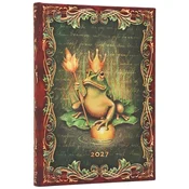 Kalendarz The Brothers Grimm, Frog Prince Midi 12-M-cy Horizontal 2027, Paperblanks