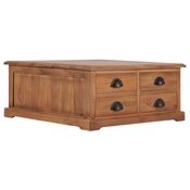 Stolic za kavu 68 x 68 x 30 cm od masivne tikovine