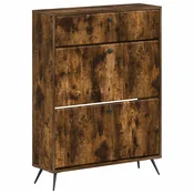 vidaXL Omara za čevlje BREDA 78 x 24 x 103 cm Inženirski les