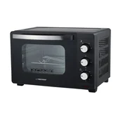 Esperanza Električna pečica PROSCIUTTO, 20L,1600W, črna
