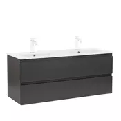 Vario Forte 120 spodnja omarica z umivalnikom antracit-antracit