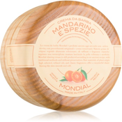 Mondial Luxury Wooden Bowl krema za brijanje Mandarine and Spice 140 ml