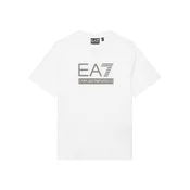 EA7 Emporio Armani Majica 7B000350 AF10375 U0002 Bela Regular Fit