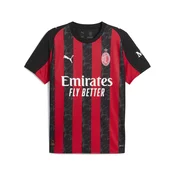 Mens Puma AC Milan 25/26 Home Jersey, Red, Size 3XL, Sport