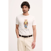 Polo Ralph Lauren Majica  modra / svetlo modra / rjava / rumena