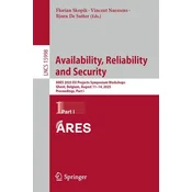 Availability, Reliability and Security