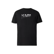Karl Lagerfeld Majica siva/antracit/svetlo siva/črna