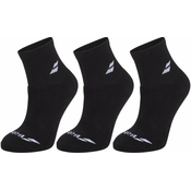 Babolat Quarter 3 Pairs Pack Black 35-38