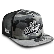 Trucker kapa HOLY BVLK - DEVILS - maskirno siva - HB0083C