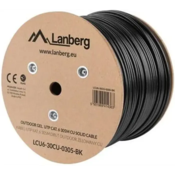 Lanberg Omrežni UTP kabel kategorije 6 LCU6-30CU-0305-BK 305 m