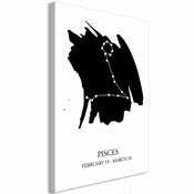 Slika - Zodiac Signs: Pisces (1 Part) Vertical 60x90