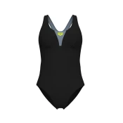 ARENA Enodelne kopalke SOLID CONTROL PRO siva/limeta/črna
