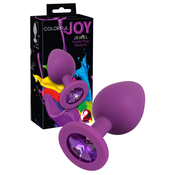 You2Toys Colorful Joy Jewel Plug Medium Purple