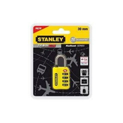 STANLEY Katanac za torbe, 30mm sa cetiri šifre, Žuti