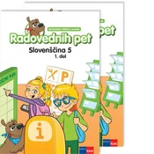 RADOVEDNIH PET 5, SAMOSTOJNI DELOVNI ZVEZEK, ROKUS-KLETT, (716806)
