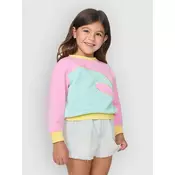 Rip Curl Surf Wave Crew Kids Sweater pink