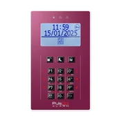 BCS PULSON FRONT LCD/C BUR Burgundska sprednja stran za LCD/C tipkovnico