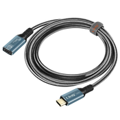 LINQ 2 m USB-C podaljšek, 100 W polnjenje, locljivost 8K, prenos 20 Gbps - LinQ, (21262207)