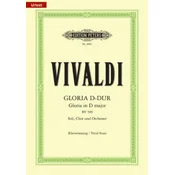 VIVALDI:GLORIA RV 589 D-DUR VOCAL SCORE