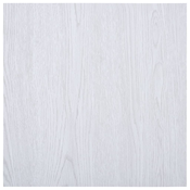 vidaXL Samolepilne talne plošče 5,11 m2 PVC bele