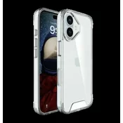MaxMobile TPU iPhone 16 Drop Proof Light: prozirna