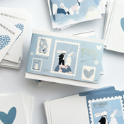 MANDRAPA DESIGN & PAPER Set cestitki za vencanja 5/1