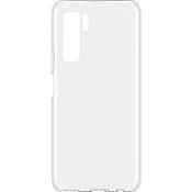 HUAWEI Huawei, Ovitek za P40 Lite iz poltrdnega in mehkega silikona, Prozorno, (21153791)