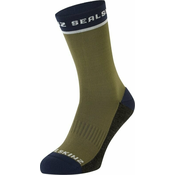 Sealskinz Foxley Mid Length Active Čarape Olive/Grey/Navy/Cream L/XL Biciklistički čarape