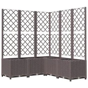 Vidaxl Vrt Rjava 120 x 120 x 136 cm