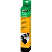 Fellowes 6 mm, 25 komada, crna plastična spirala za 10–20 listova, 5330302
