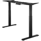 VEVOR Stojalo za pisalno mizo ZW-14 110x58x70 cm Črno