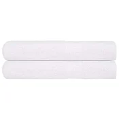 Vidaxl Savna brisače FROGN 2 kosa bele 80x200 cm 360 g/m2