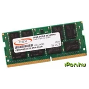 4GB Notebook DDR4 2133MHz CL15 CSXD4SO2133-1R8-4GB