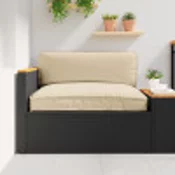 Jastuk Bež 120 x 80 x 12 cm Oxford tkanina