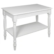 CIMBURA miza za umivalnik 100x50x75cm, stara bela - Bela mat barva - 100x75x50 cm - Sapho - CIMBURA - 24 - Masivni les - 1000 - 750 - 500 - 14